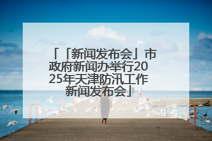「新闻发布会」市政府新闻办举行2025年天津防汛工作新闻发布会