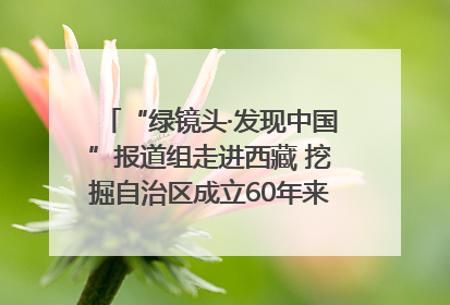 “绿镜头·发现中国”报道组走进西藏 挖掘自治区成立60年来生动气象故事