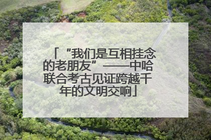 “我们是互相挂念的老朋友”——中哈联合考古见证跨越千年的文明交响