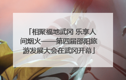 相聚福地武冈 乐享人间烟火——第四届邵阳旅游发展大会在武冈开幕