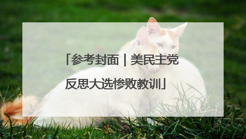 参考封面｜美民主党反思大选惨败教训