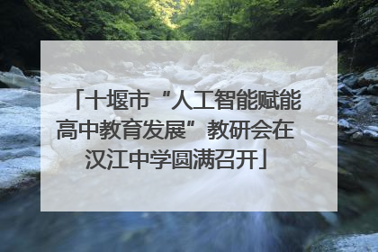 十堰市“人工智能赋能高中教育发展”教研会在汉江中学圆满召开