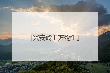 兴安岭上万物生