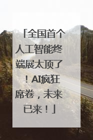 全国首个人工智能终端展太顶了！AI疯狂席卷，未来已来！