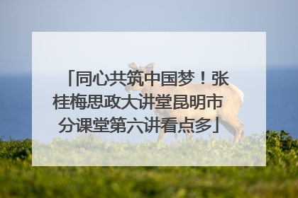 同心共筑中国梦！张桂梅思政大讲堂昆明市分课堂第六讲看点多