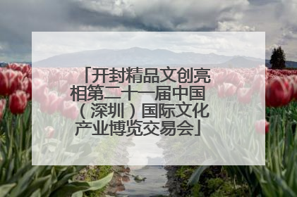 开封精品文创亮相第二十一届中国（深圳）国际文化产业博览交易会