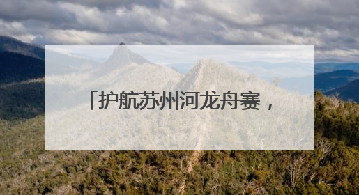 护航苏州河龙舟赛，普陀的他们把安全 “划” 进每一秒→