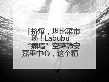 挤爆，堪比菜市场！Labubu“痛墙”空降静安嘉里中心，这个精灵还要“突袭”便利店？