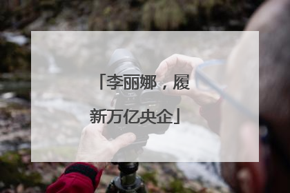 李丽娜，履新万亿央企