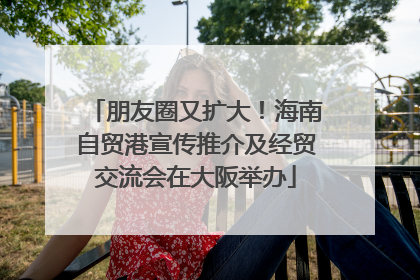 朋友圈又扩大！海南自贸港宣传推介及经贸交流会在大阪举办