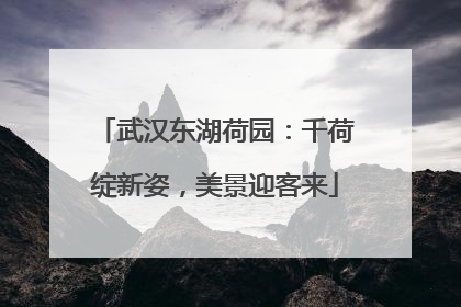 武汉东湖荷园：千荷绽新姿，美景迎客来