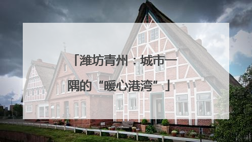 潍坊青州：城市一隅的“暖心港湾”