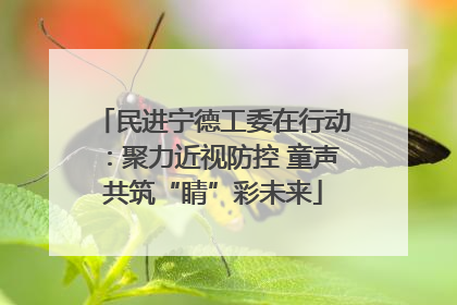 民进宁德工委在行动：聚力近视防控 童声共筑“睛”彩未来
