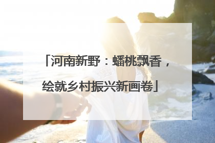 河南新野：蟠桃飘香，绘就乡村振兴新画卷