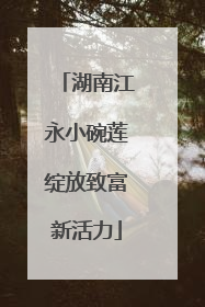 湖南江永小碗莲绽放致富新活力