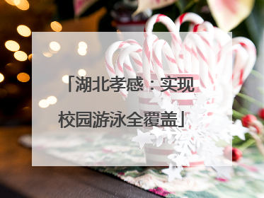 湖北孝感：实现校园游泳全覆盖