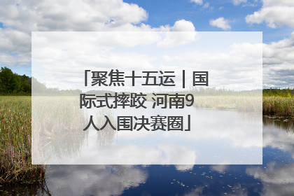 聚焦十五运｜国际式摔跤 河南9人入围决赛圈