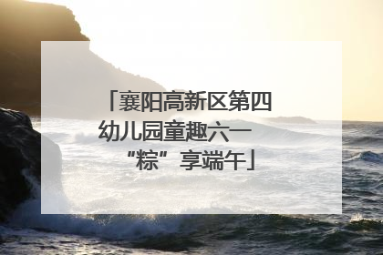 襄阳高新区第四幼儿园童趣六一 “粽”享端午