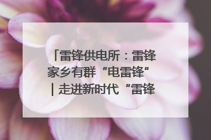 雷锋供电所：雷锋家乡有群“电雷锋”｜走进新时代“雷锋传人 长沙榜样”