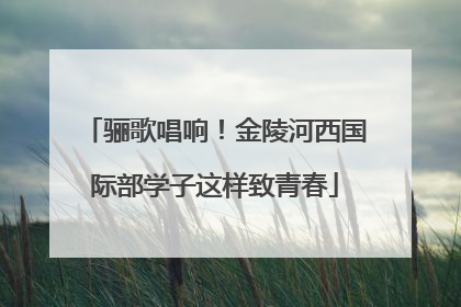骊歌唱响！金陵河西国际部学子这样致青春