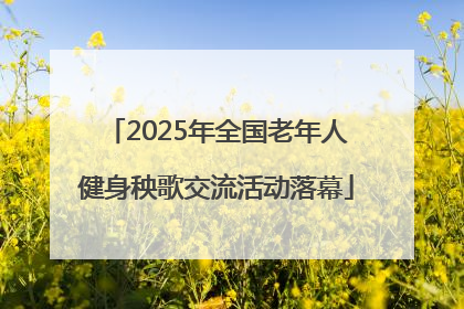 2025年全国老年人健身秧歌交流活动落幕